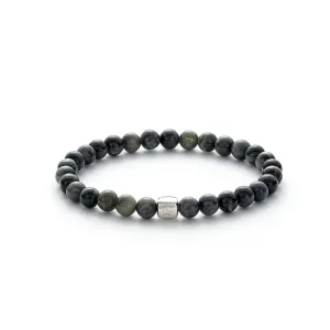 ColorUp Eagle Eye (6mm) Silver Bracelet w. Quartz