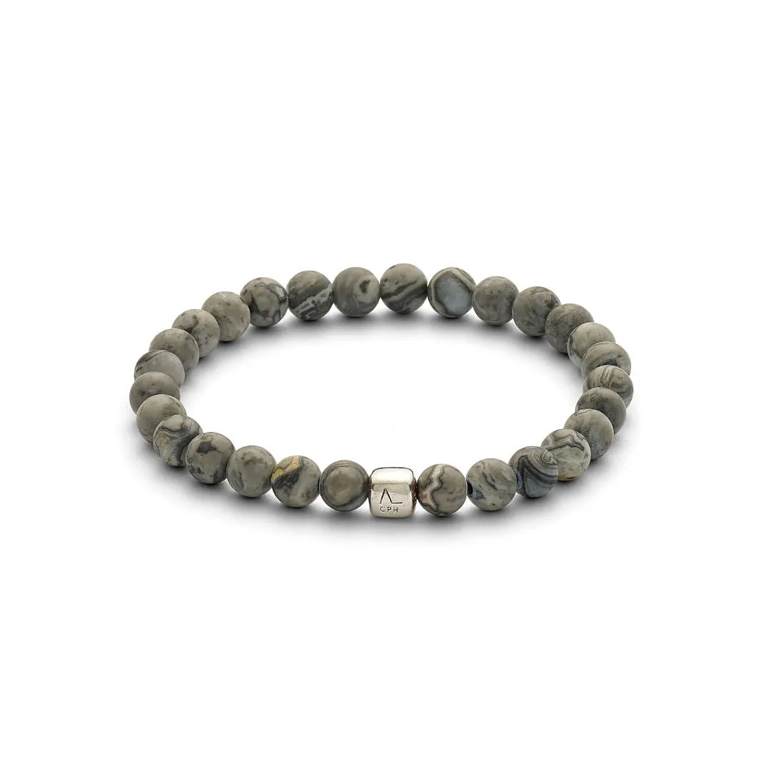 ColorUp Himalaya (6mm) Silver Bracelet