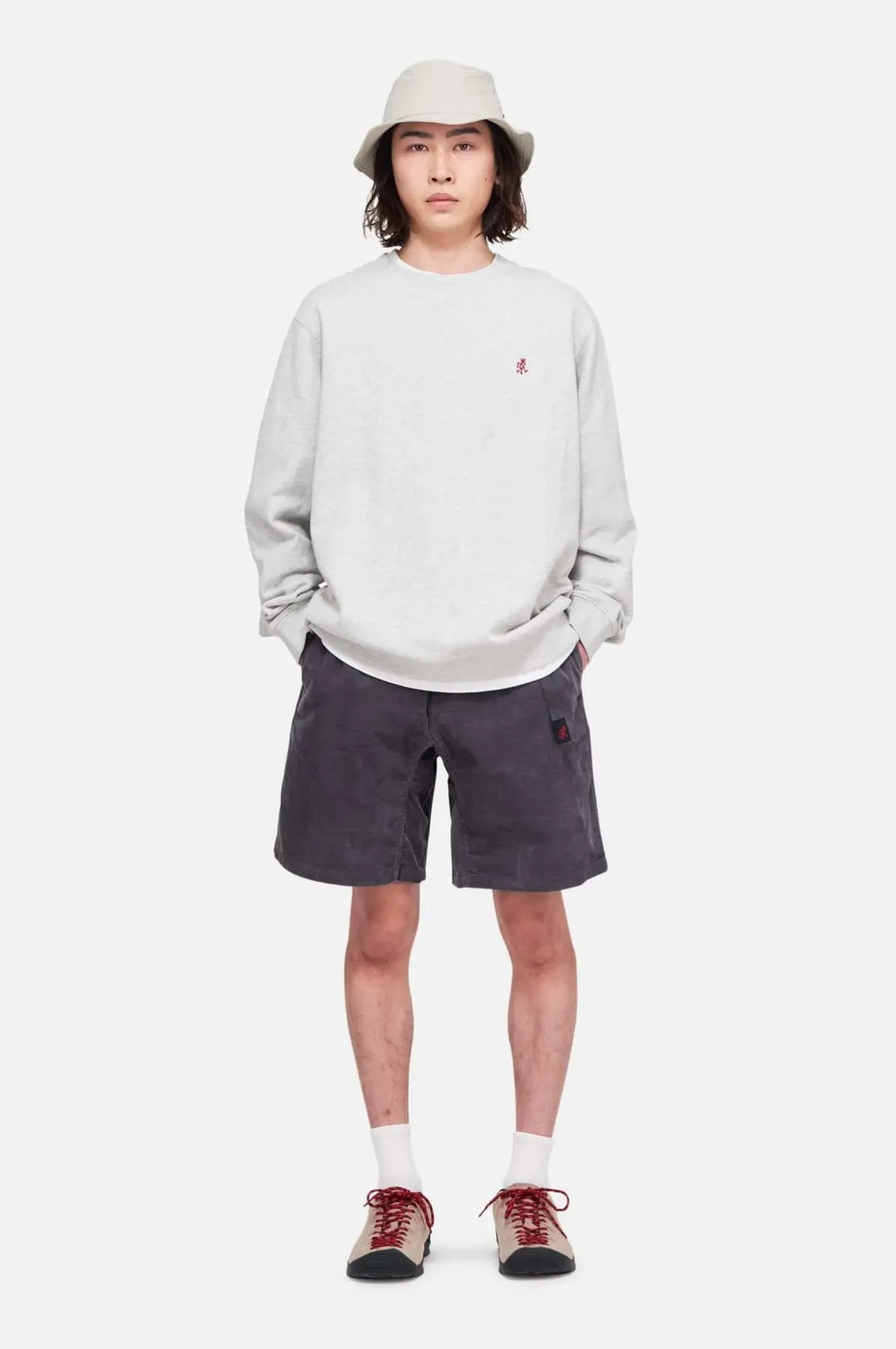 Corduroy G-Short Charcoal