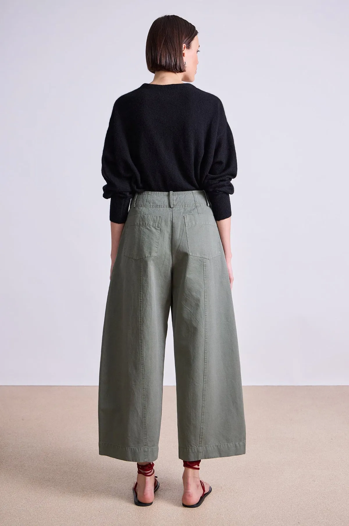 Cropped Cybil Trouser Thyme