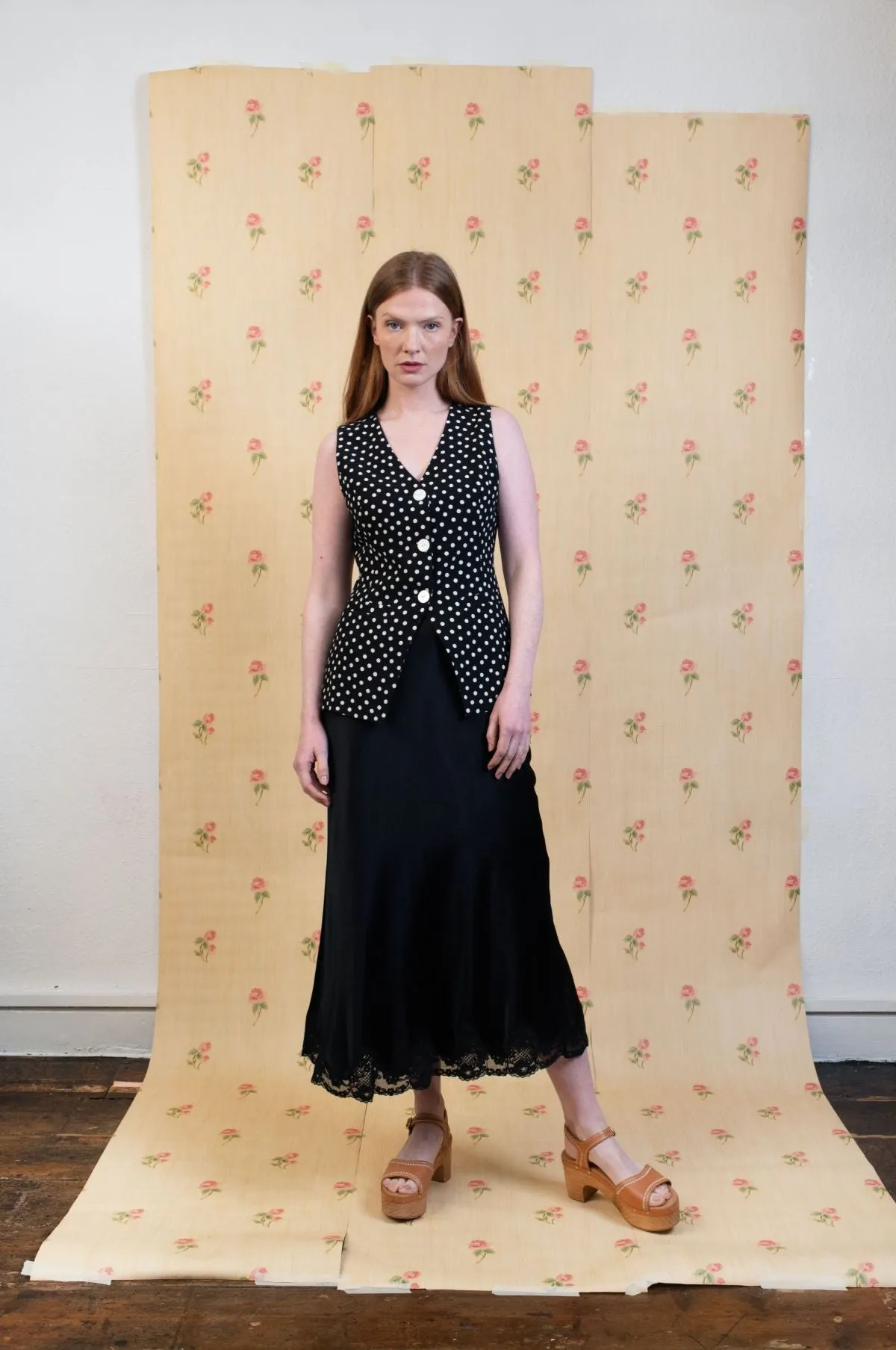 Crystal Skirt Black