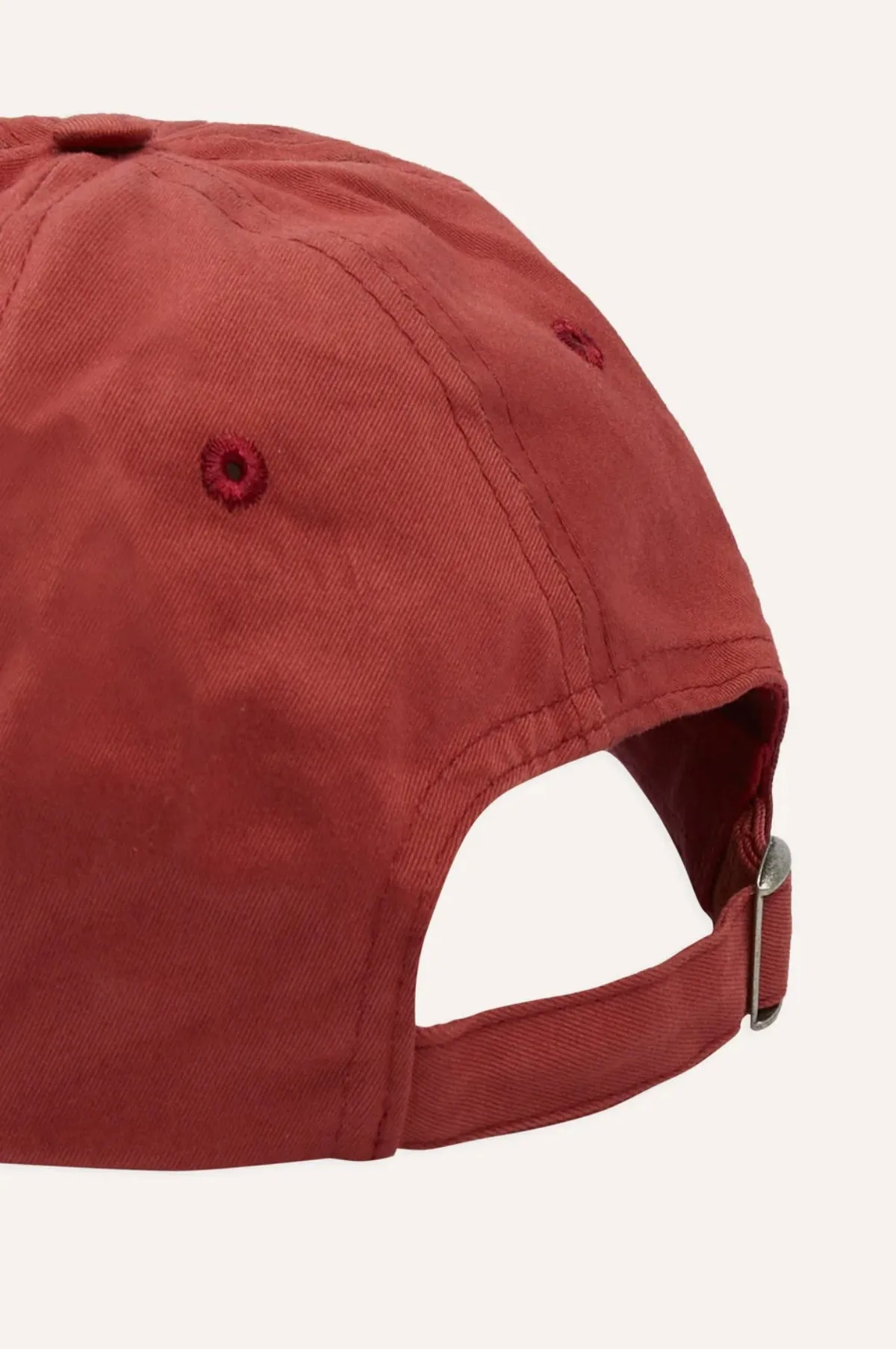 D Cricketball Baseball Cap Maroon