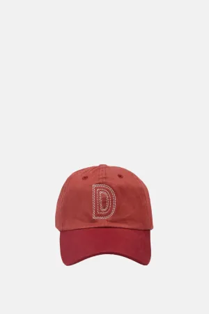 D Cricketball Baseball Cap Maroon