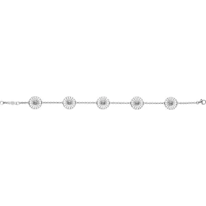 Daisy 11 mm. Silver Bracelet