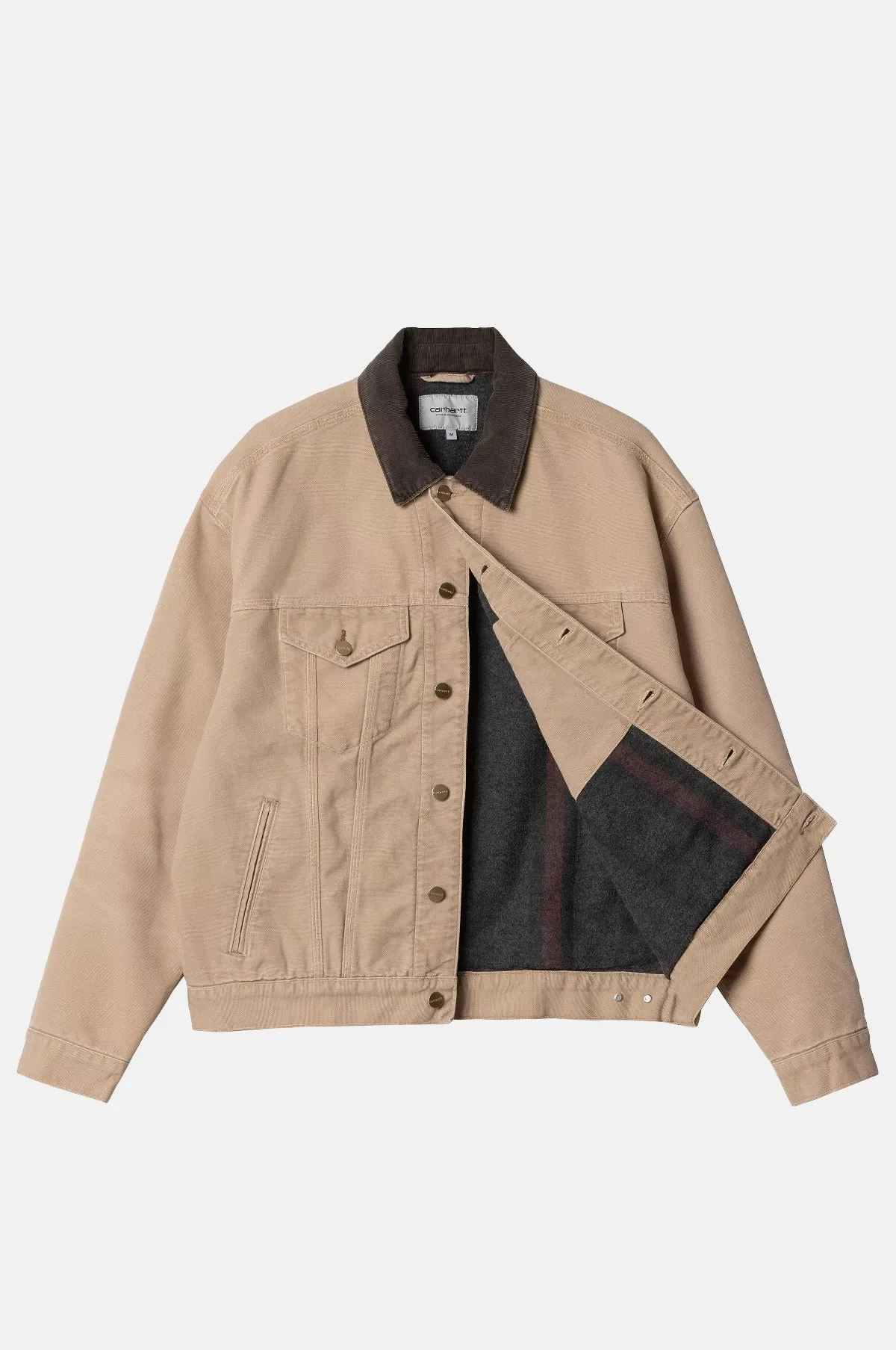 Dayton Trucker Jacket Dusty H Brown/Tobacco