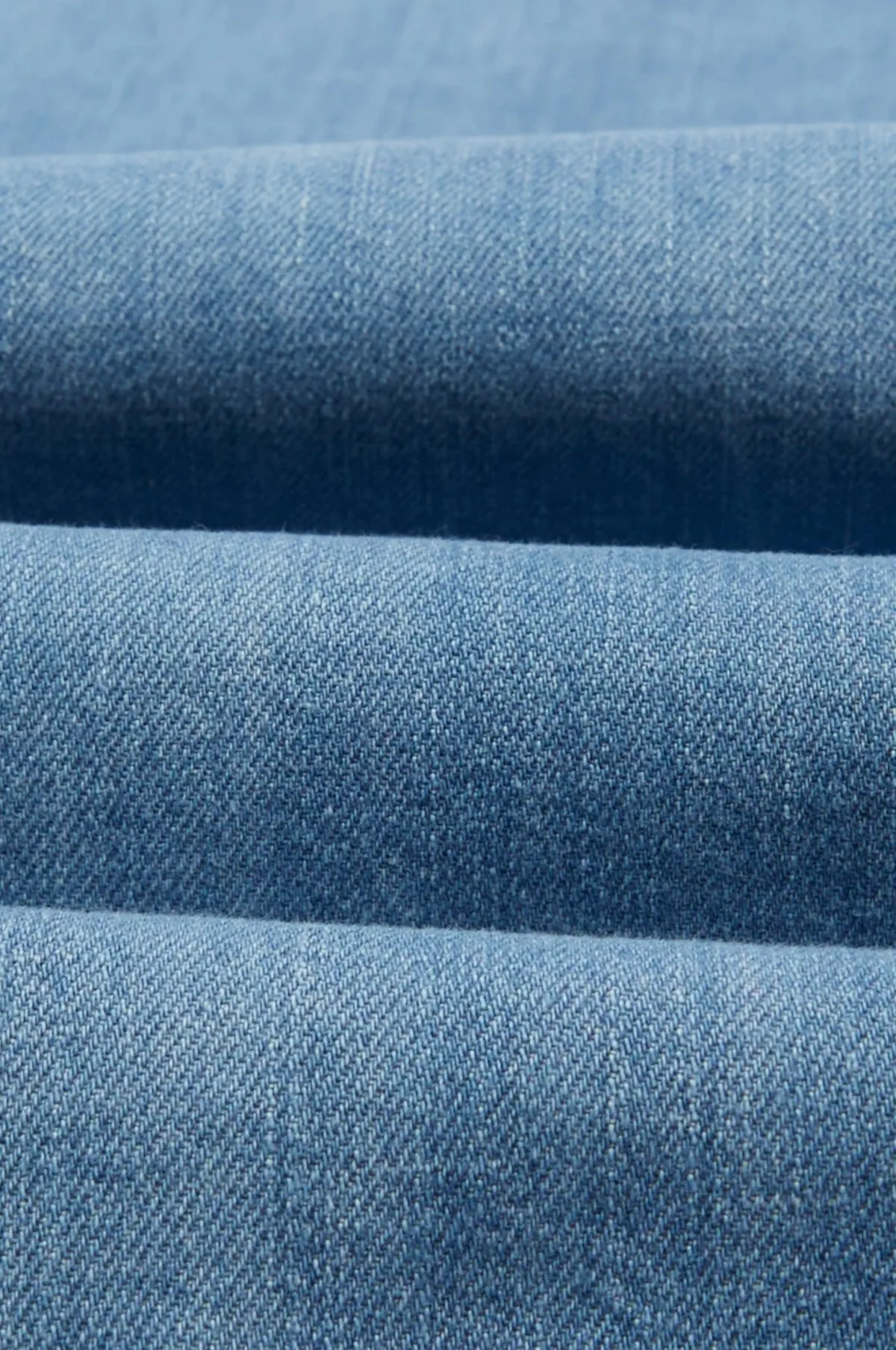 Denim Western Shirt Bleach Wash