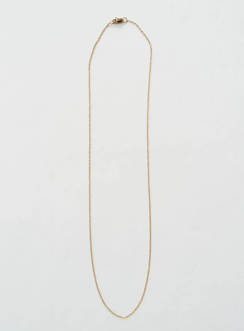 Diamond Letter Q 18K Gold Necklace or Pendant w. Diamond