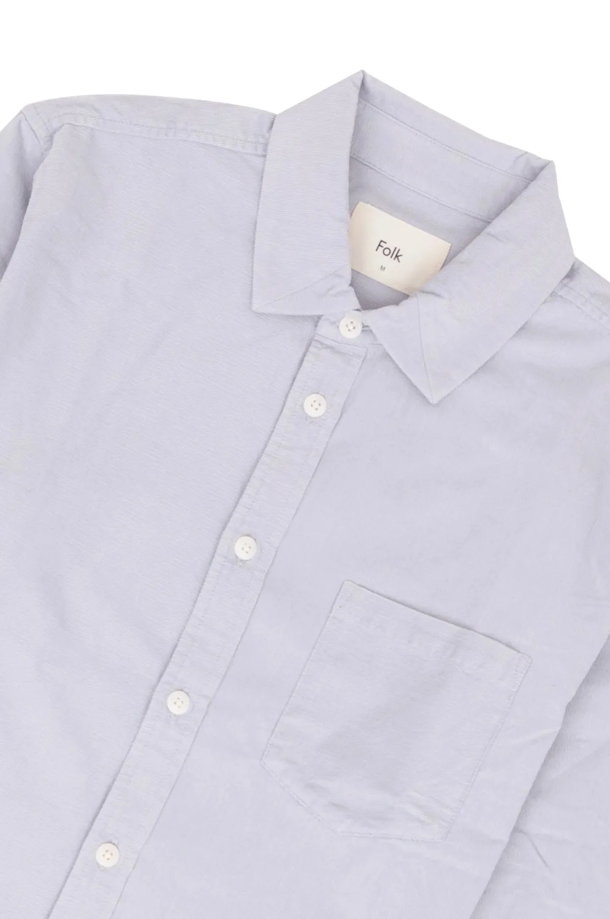 Direction Babycord Shirt Ice Blue