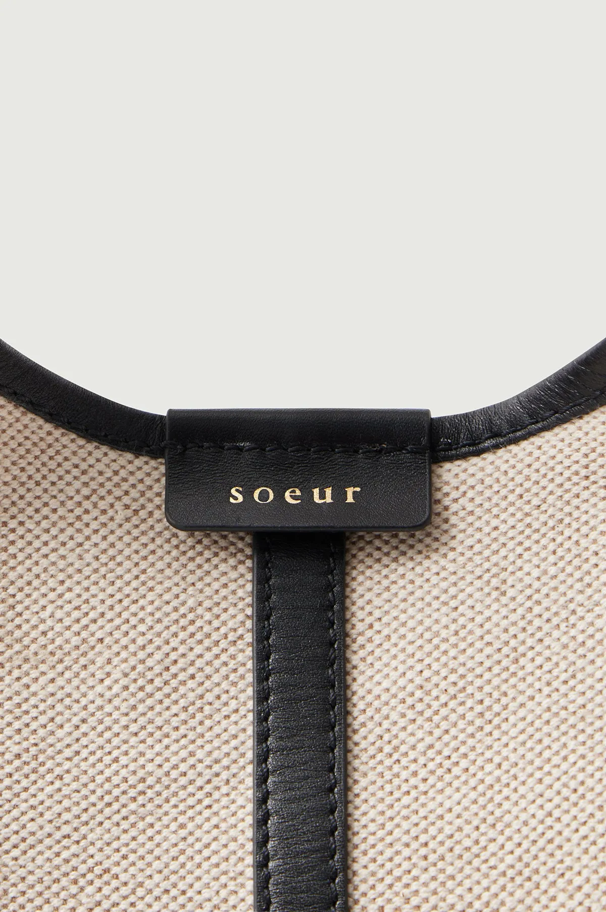 Douce Bag Ecru/Noir