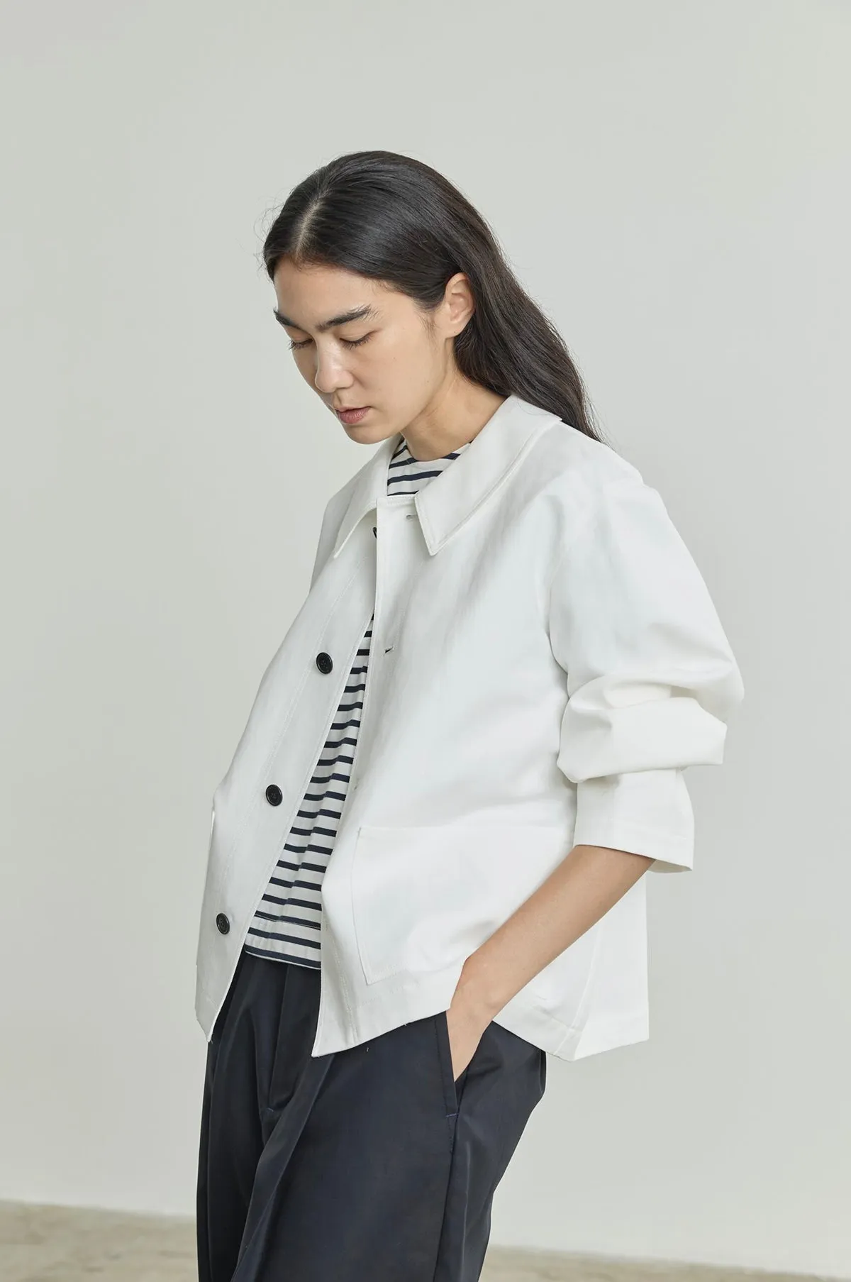 Dover-2F Jacket White