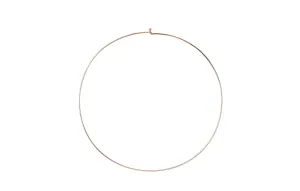 Eclipse Wire Choker 14K Gold, Whitegold or Rosegold Necklace