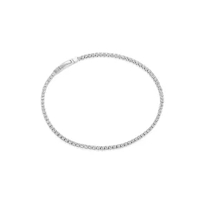 Ellera Silver Bracelet w. White Zirconias