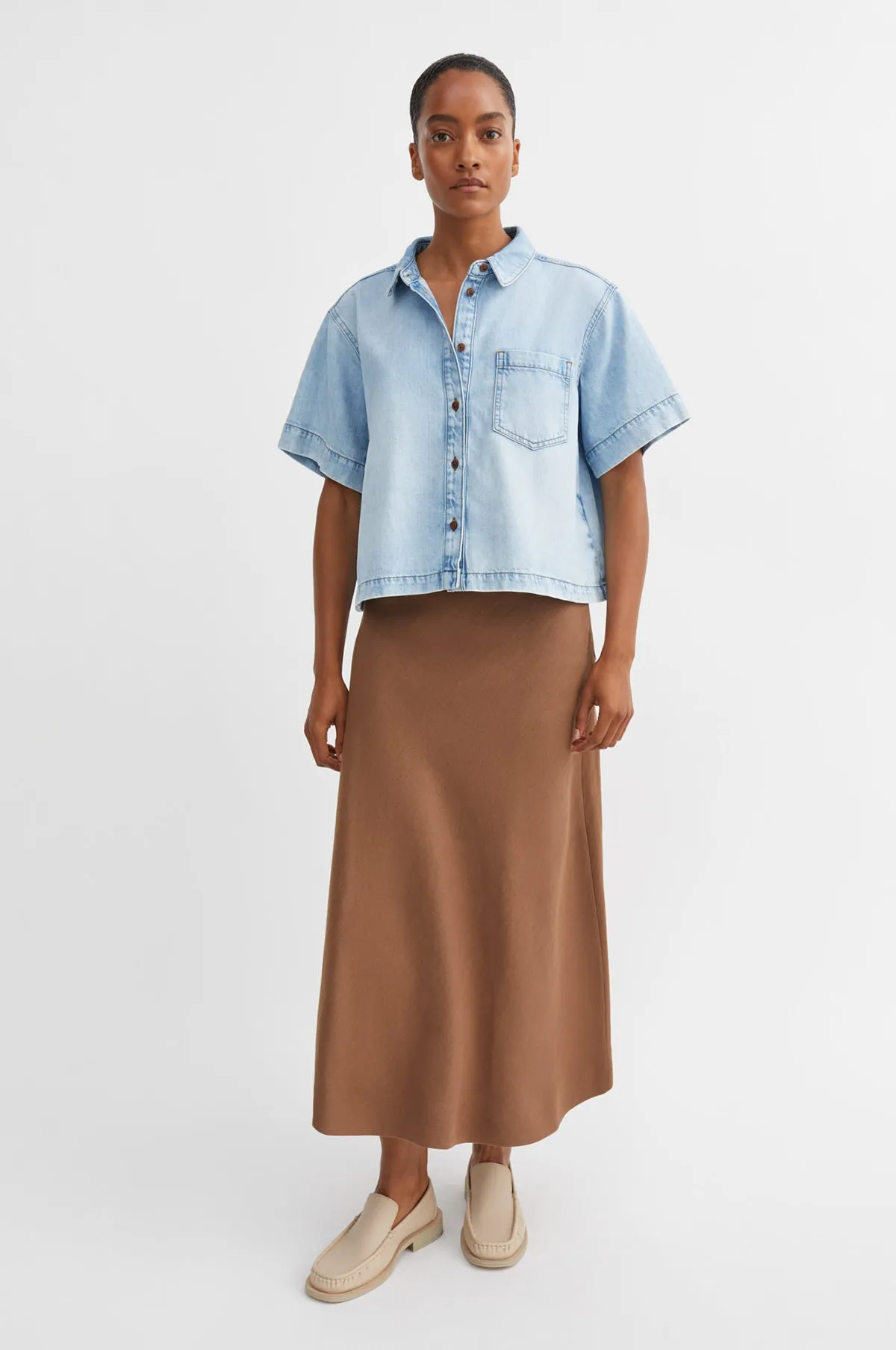 Emina Skirt Warm Brown