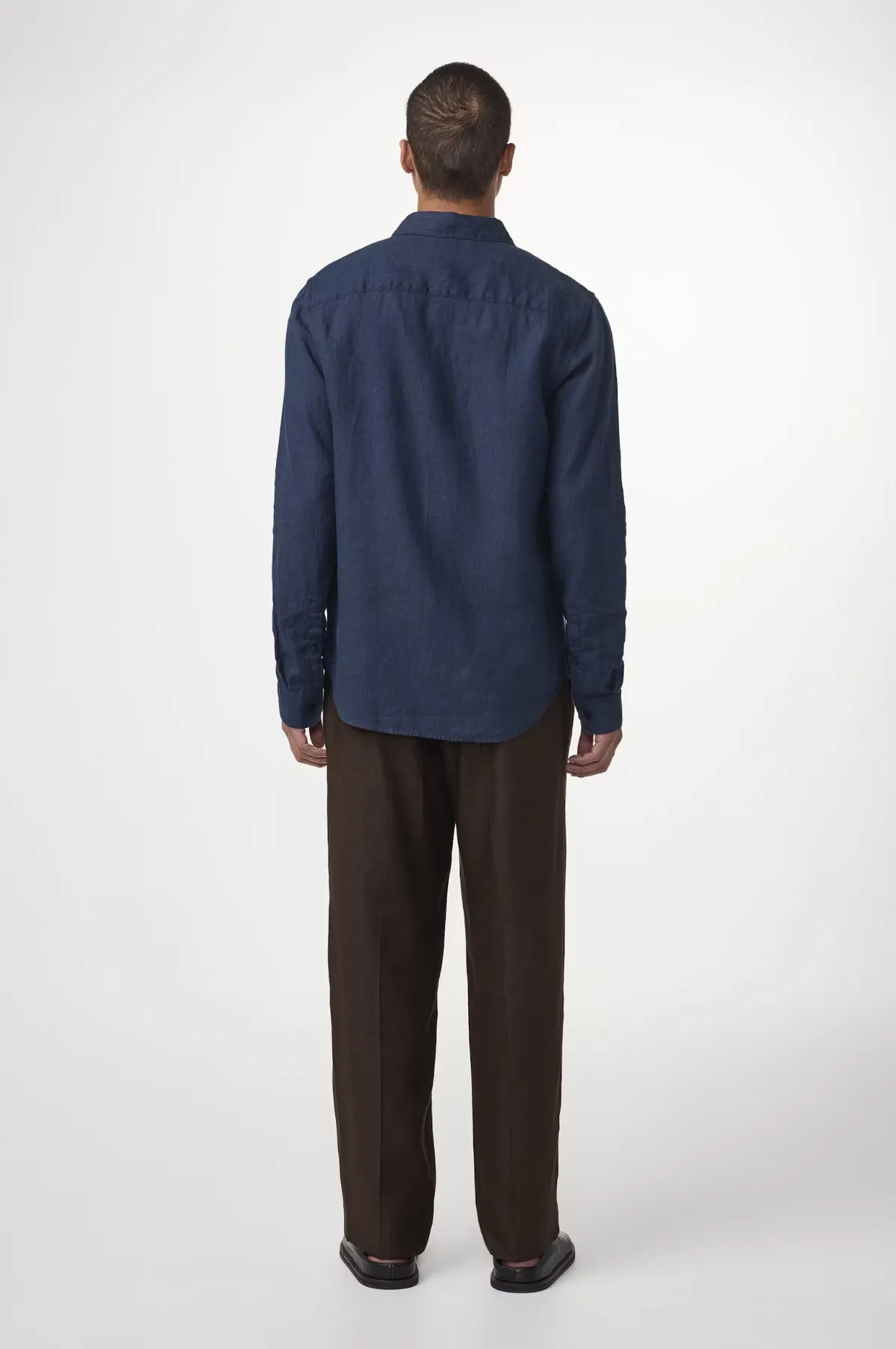 Enzo Shirt Navy Blue
