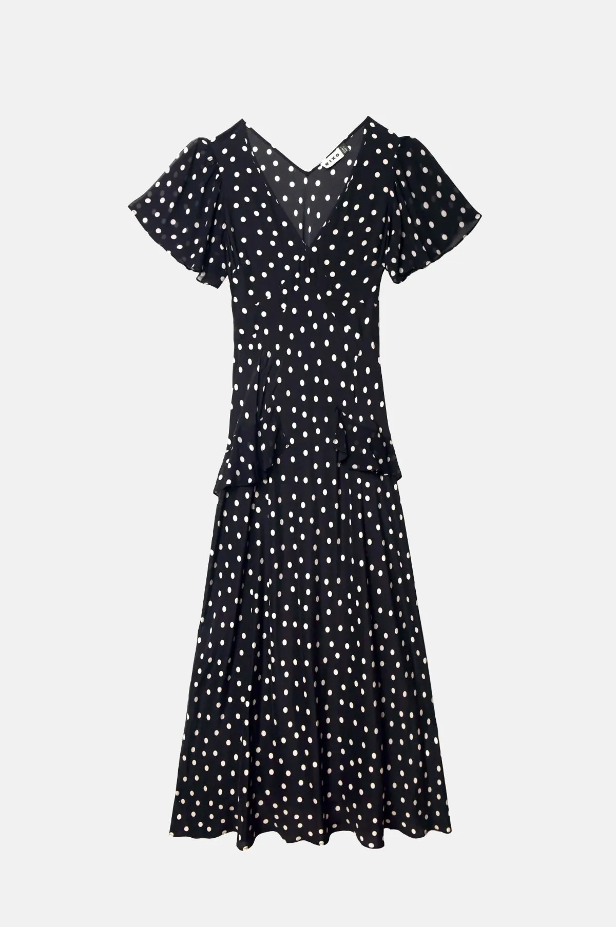 Evie Dress Bohemia Spot Deep Navy