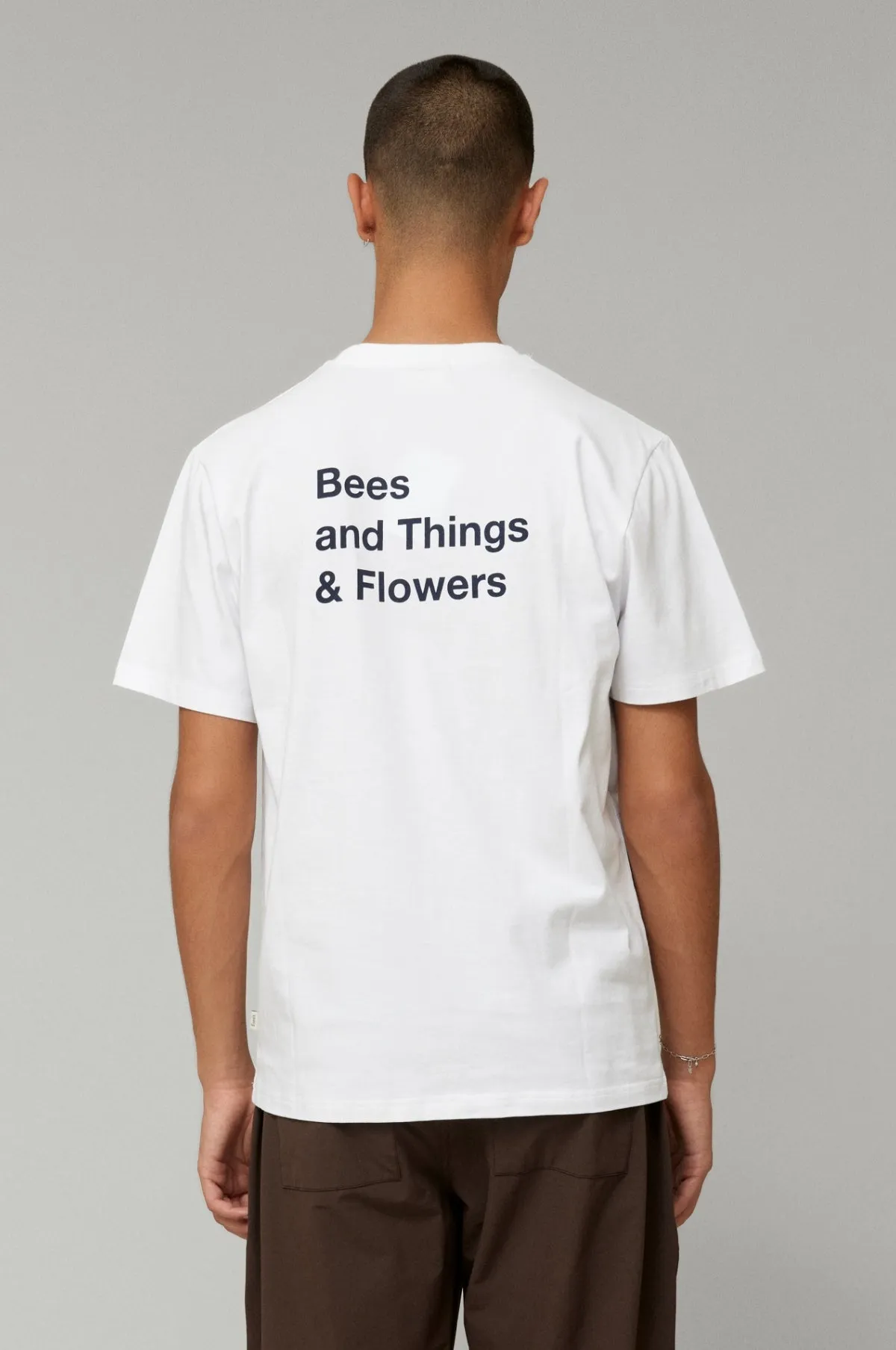 Farm T-Shirt White/Navy