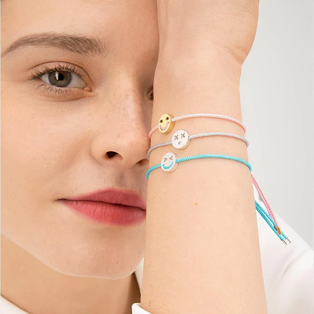 FRIENDS Jokey / Lilac 18K Gold Plated or Silver Bracelet