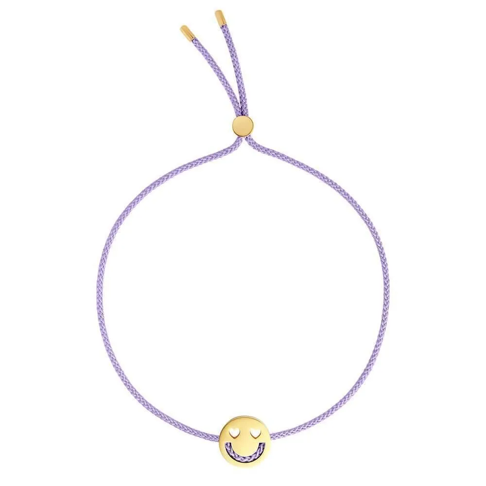 FRIENDS Smitten / Lilac / High Polish 18K Gold Plated Bracelet