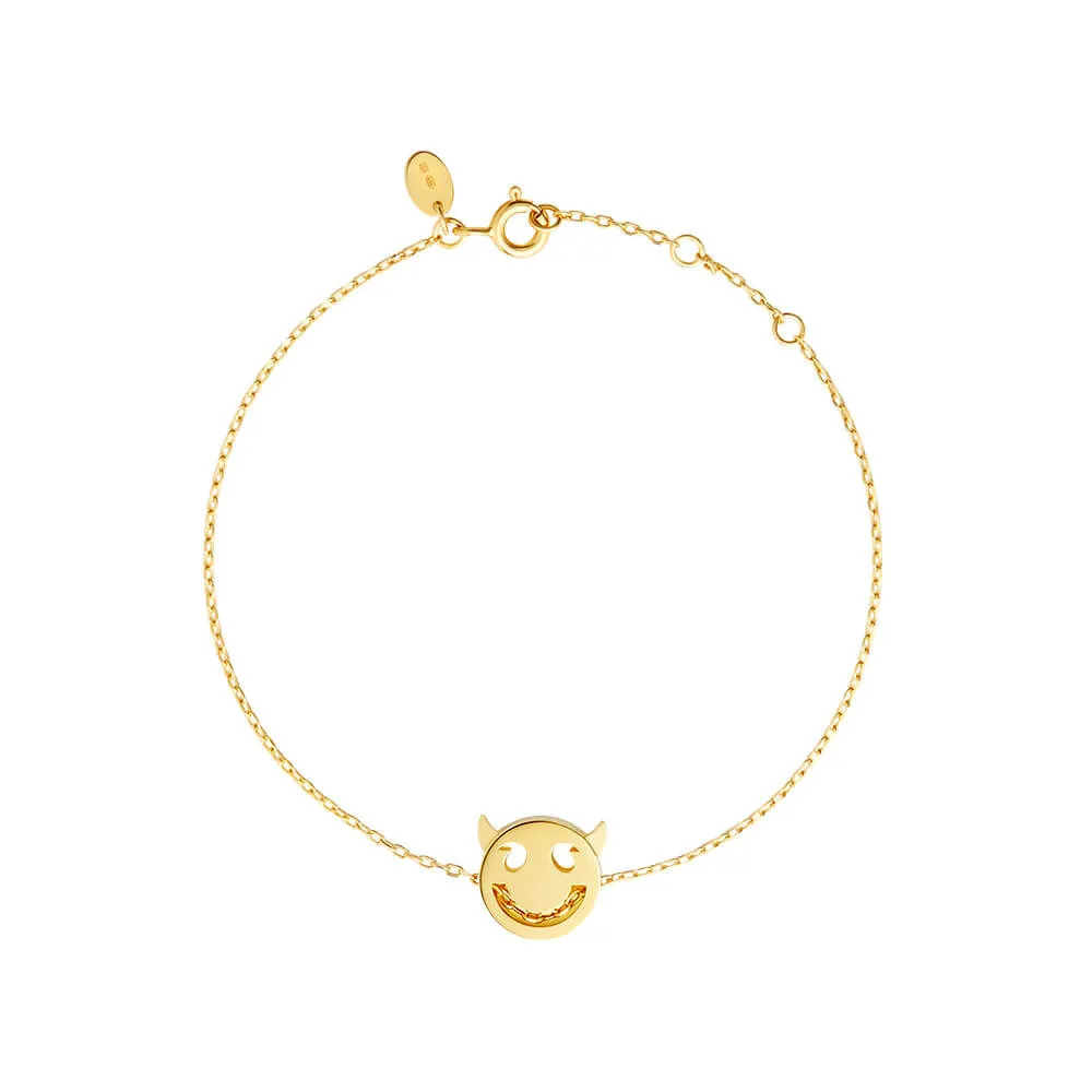 FRIENDS Wicked Chain 18K Gold Plated Bracelet