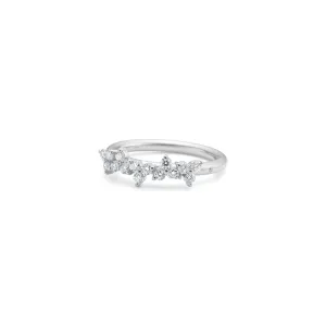 Fryd 18K Whitegold Ring w. 16 Diamonds