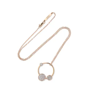 Galaxy 18K Rosegold Pendant w. Diamonds