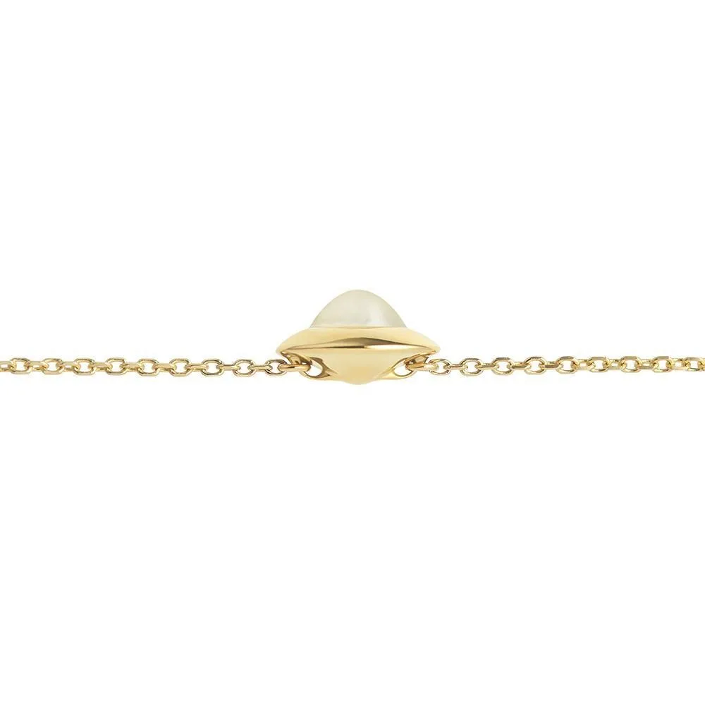 Gems of Cosmo 18K Gold Bracelet w. Citrin