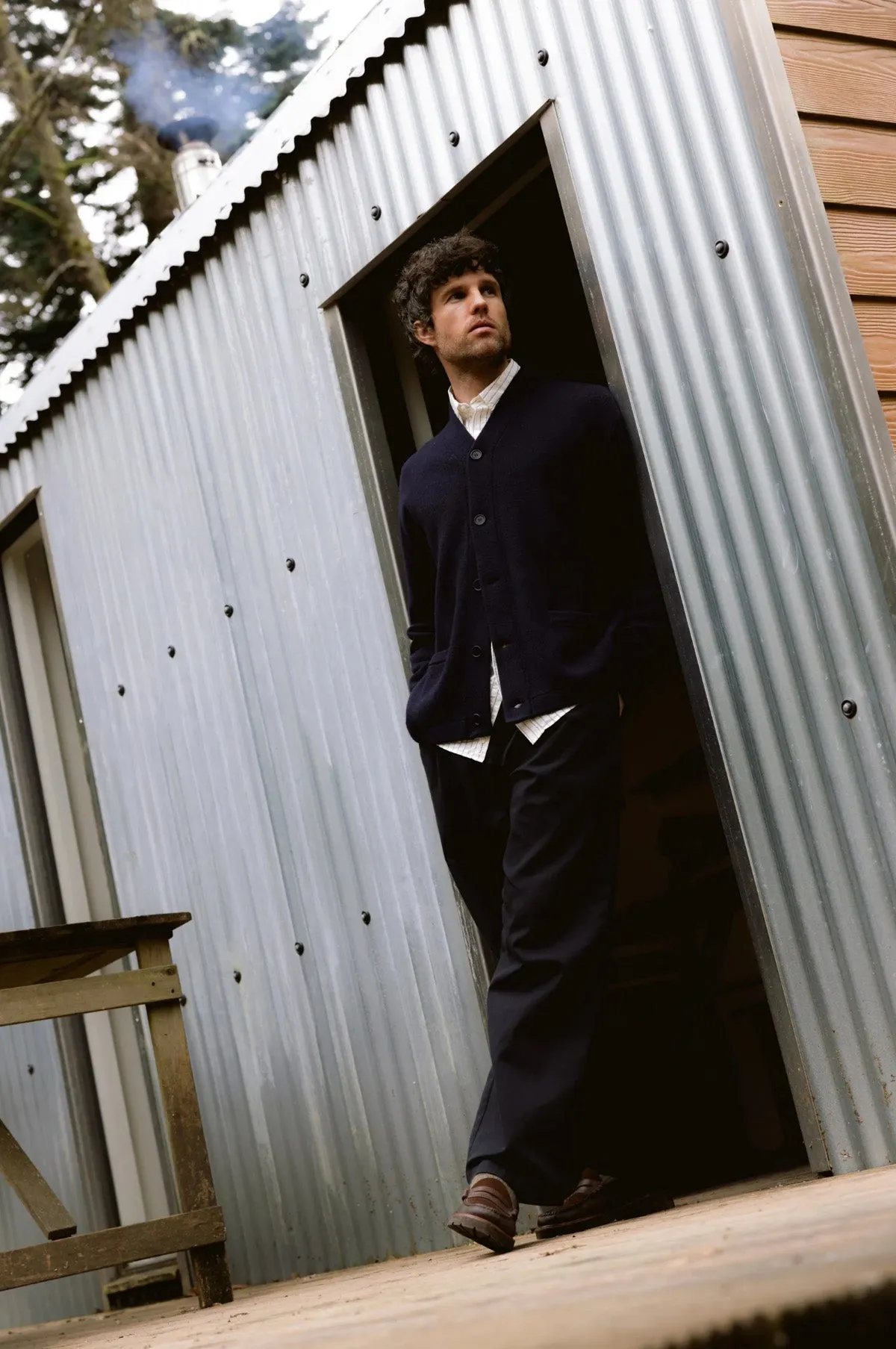 Glencorse Cardigan Navy