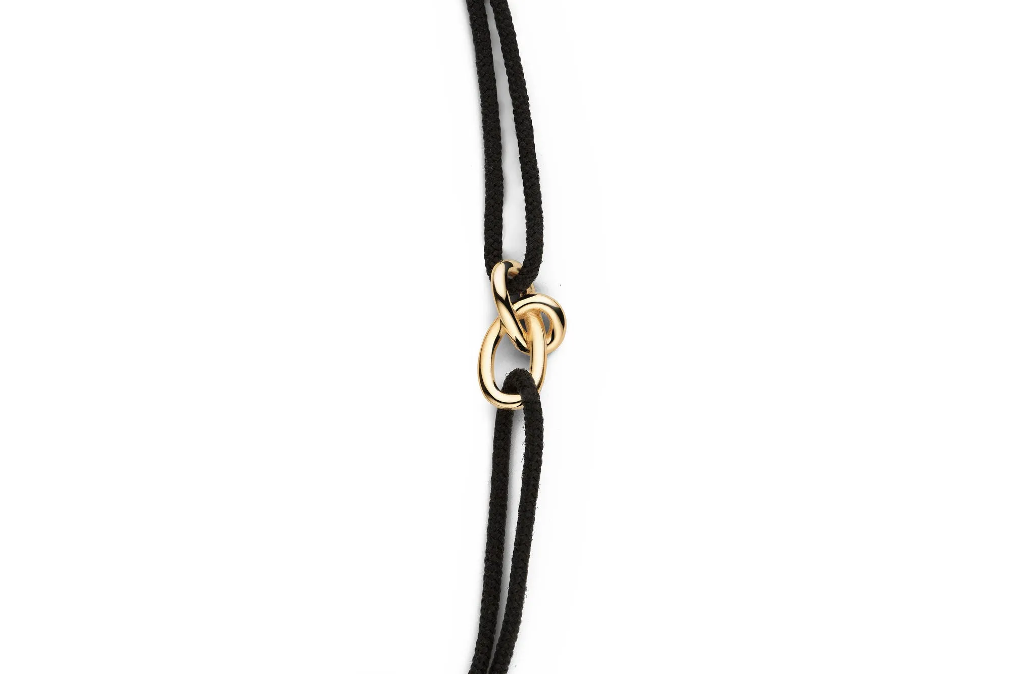 Gold Knot 14K Gold Cord Bracelet