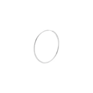 Gossamer 35 14K White Gold Hoop
