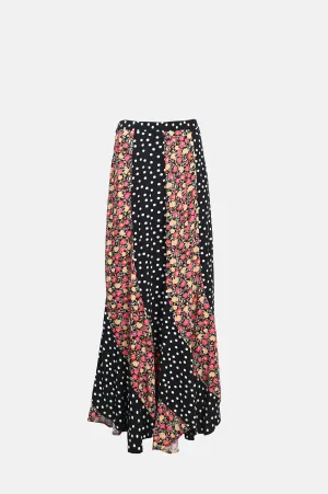 Gracella Skirt Shell Spot Mix Black