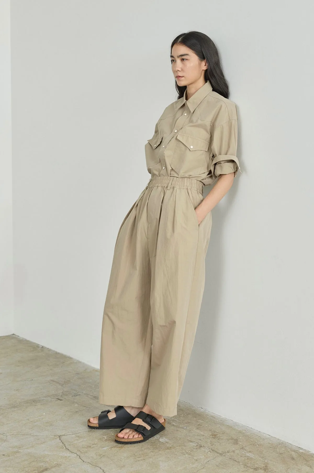 Hakama-W Pants Beige