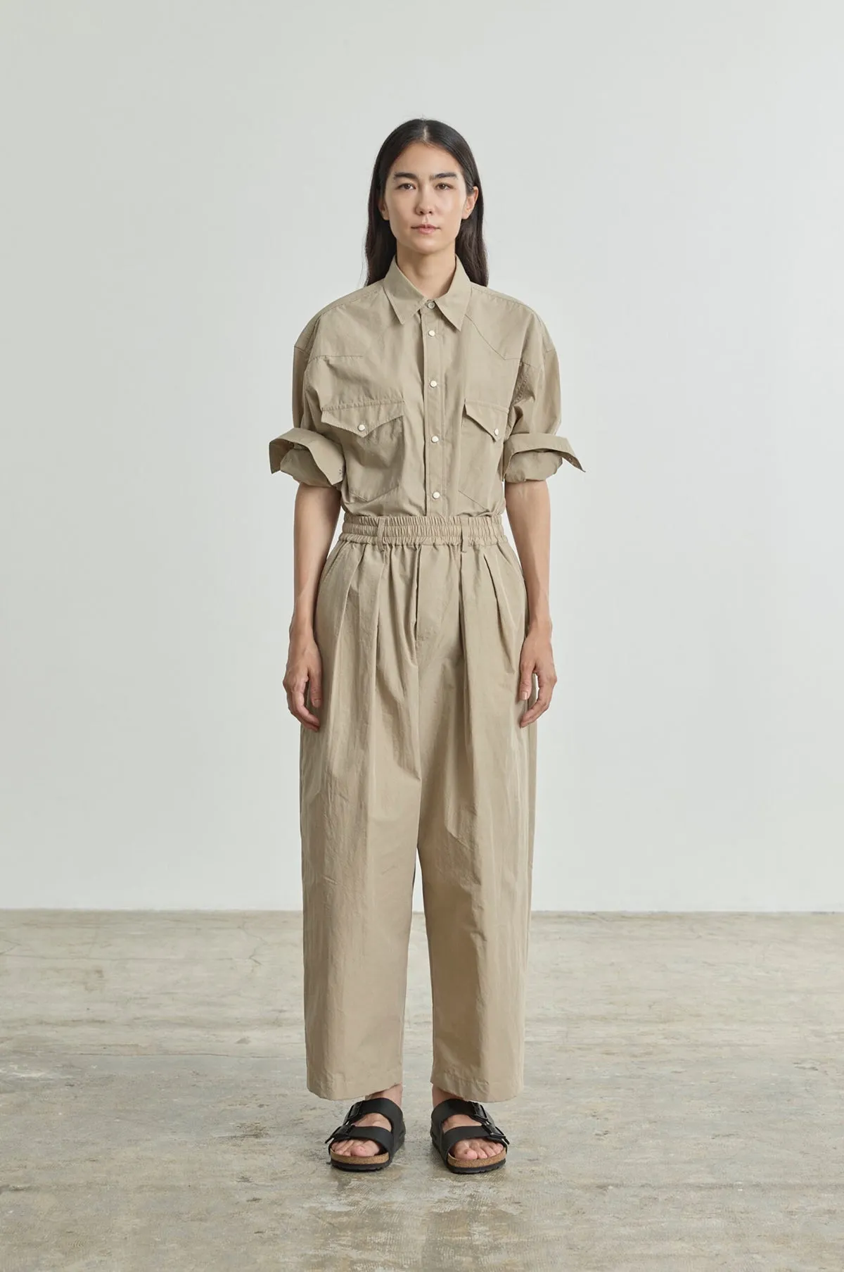 Hakama-W Pants Beige