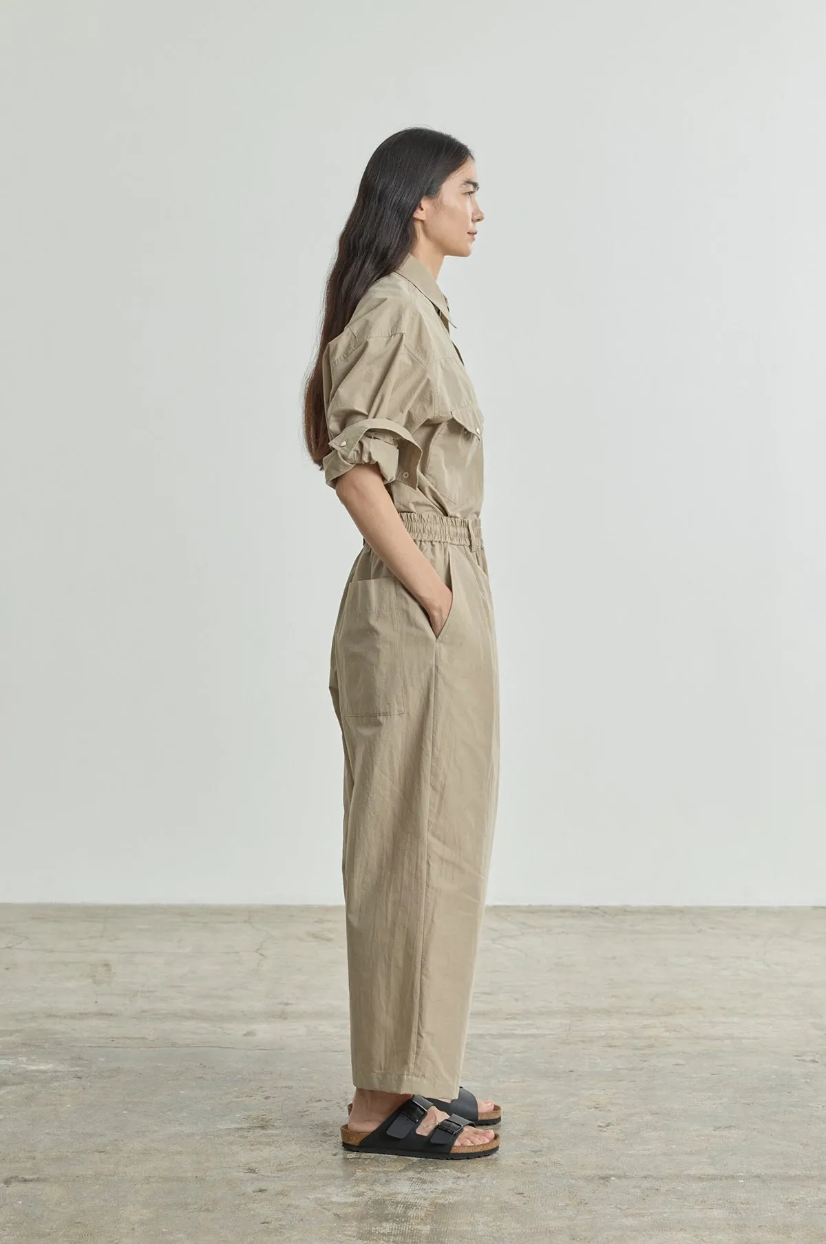 Hakama-W Pants Beige