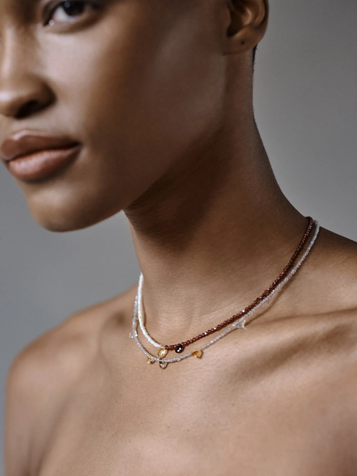 Half Full Necklace