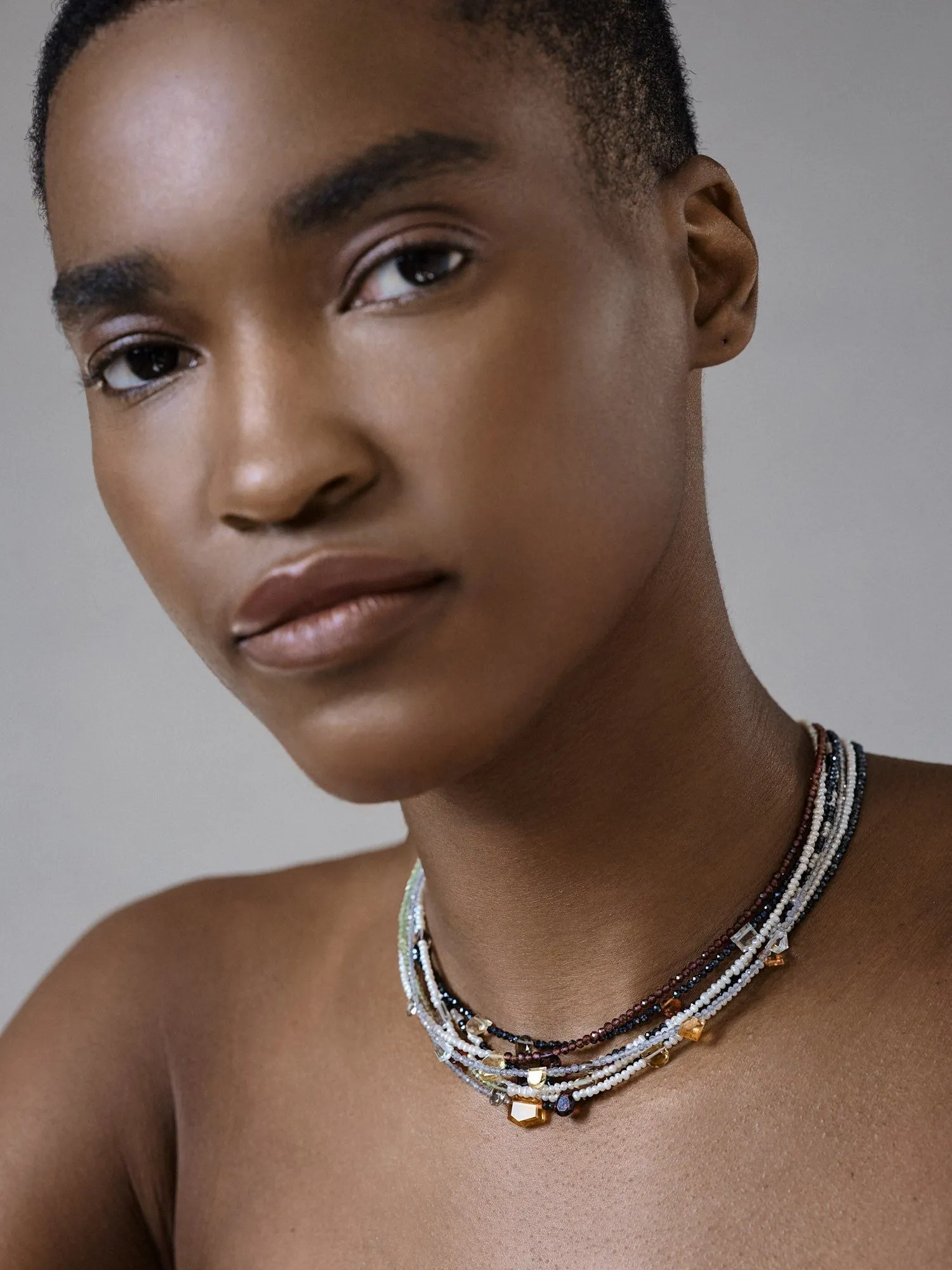 Half Full Necklace