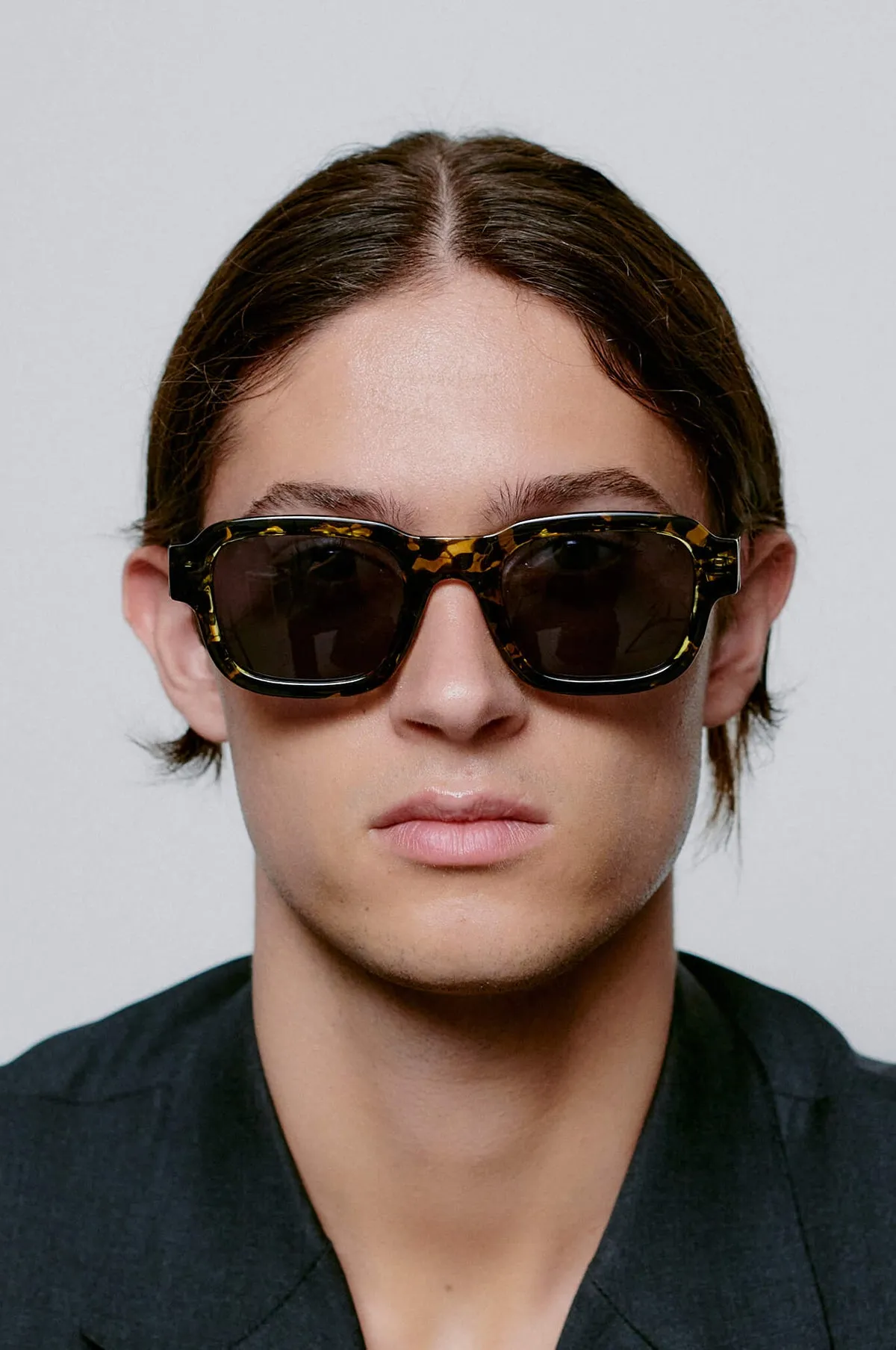 Halo Sunglasses Black/Yellow Tortoise
