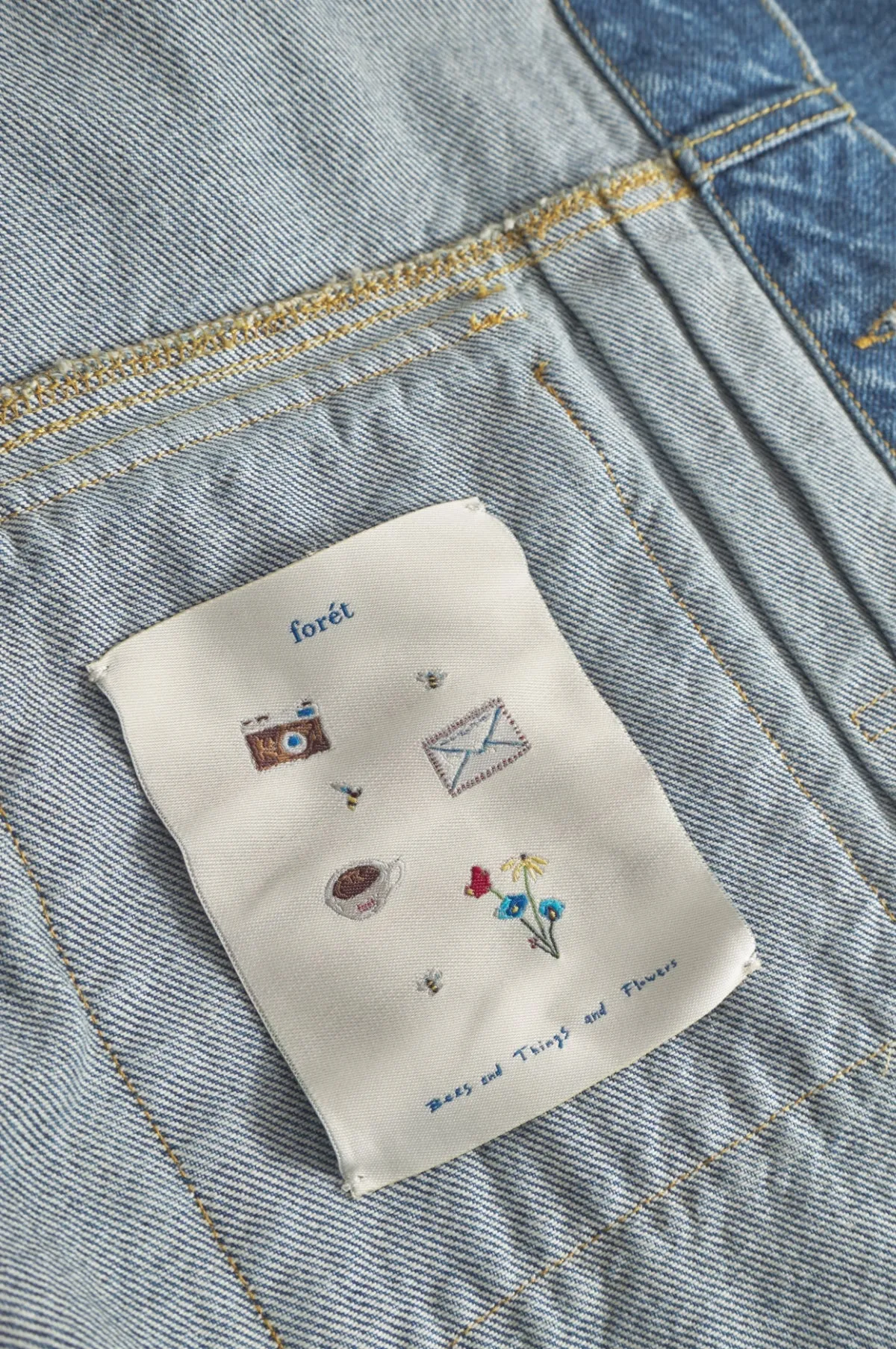 Hazy Denim Jacket Vintage Blue