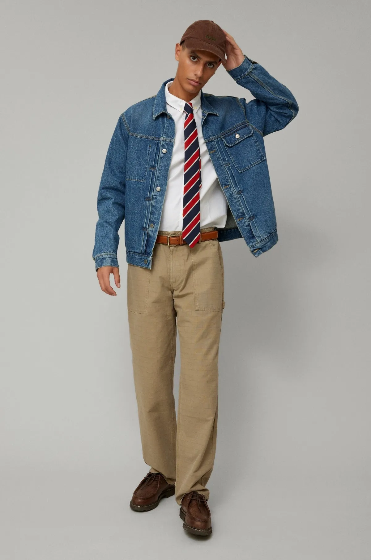 Hazy Denim Jacket Vintage Blue