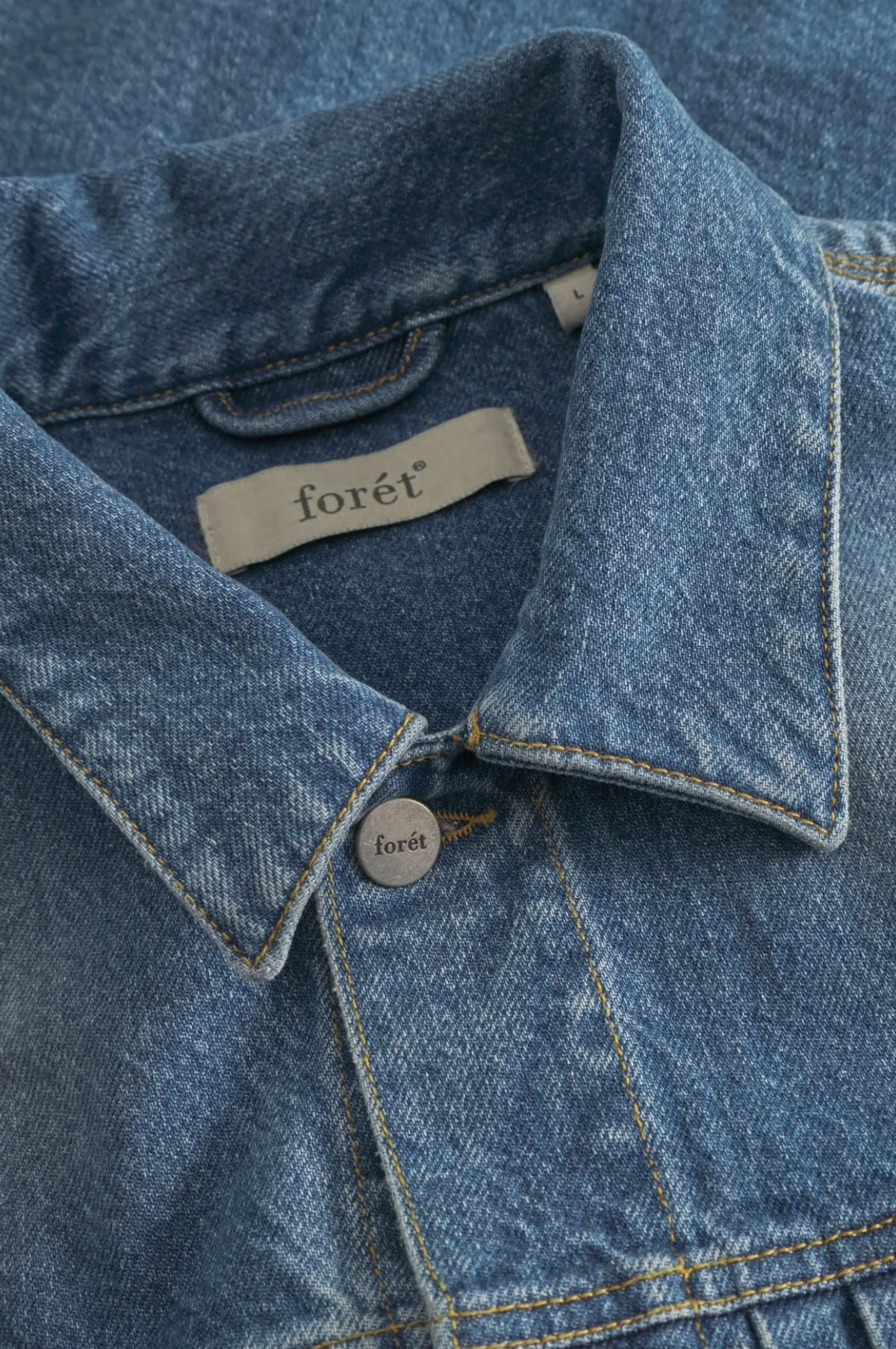 Hazy Denim Jacket Vintage Blue