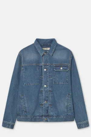 Hazy Denim Jacket Vintage Blue
