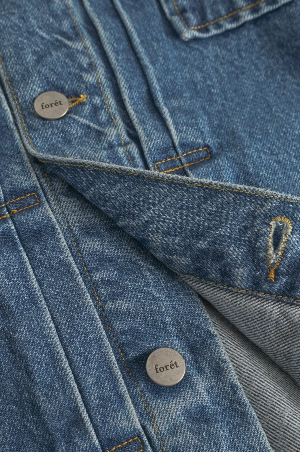 Hazy Denim Jacket Vintage Blue