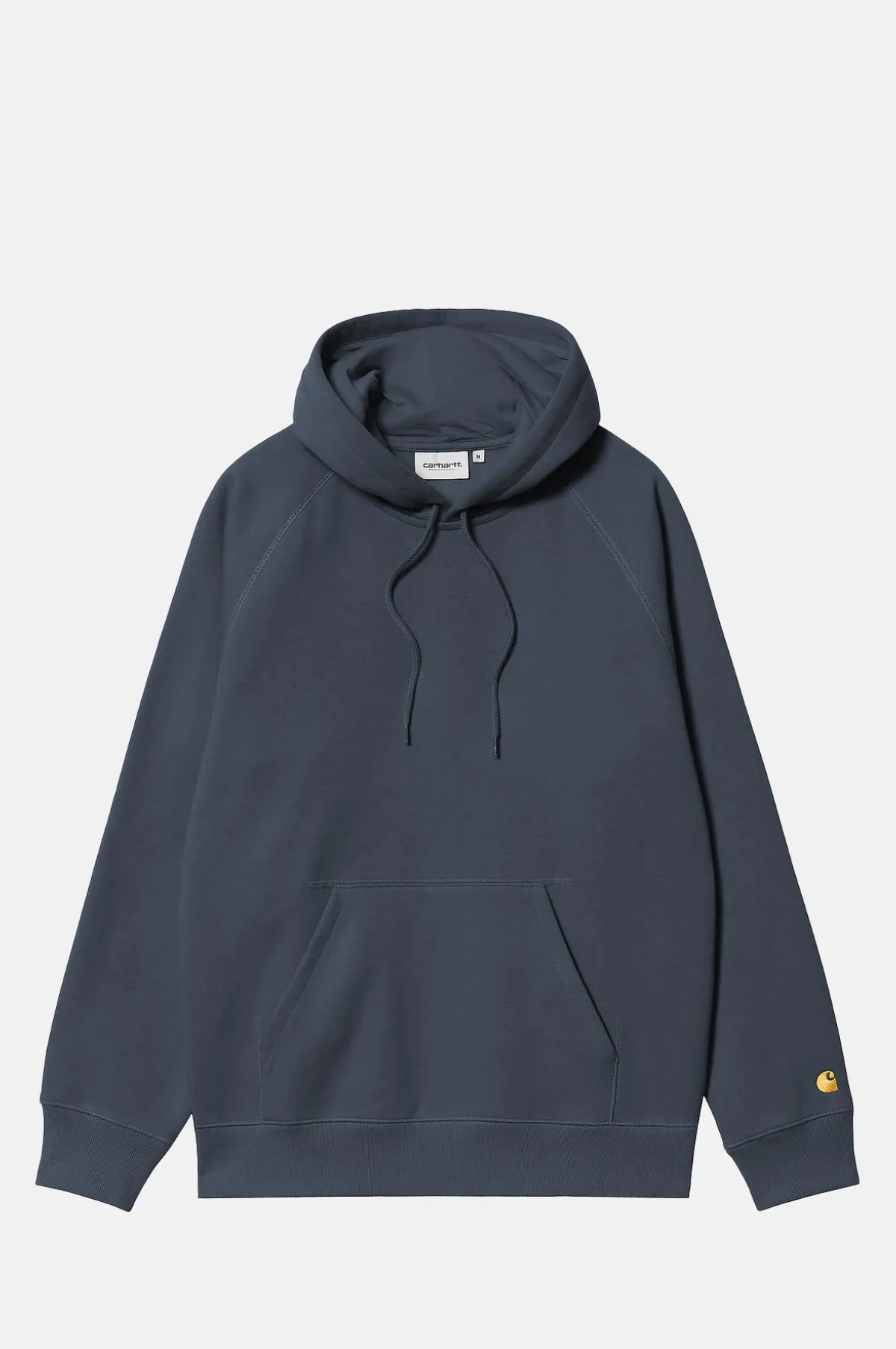 Hooded Chase Sweat Dusky Blue/Gold