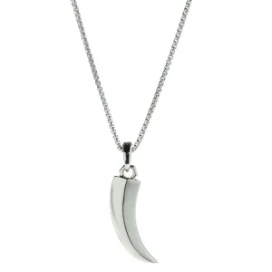 Hope Claw Silver Necklace