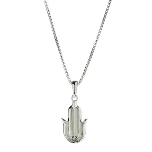 Hope Hamsa  Silver Necklaces w.