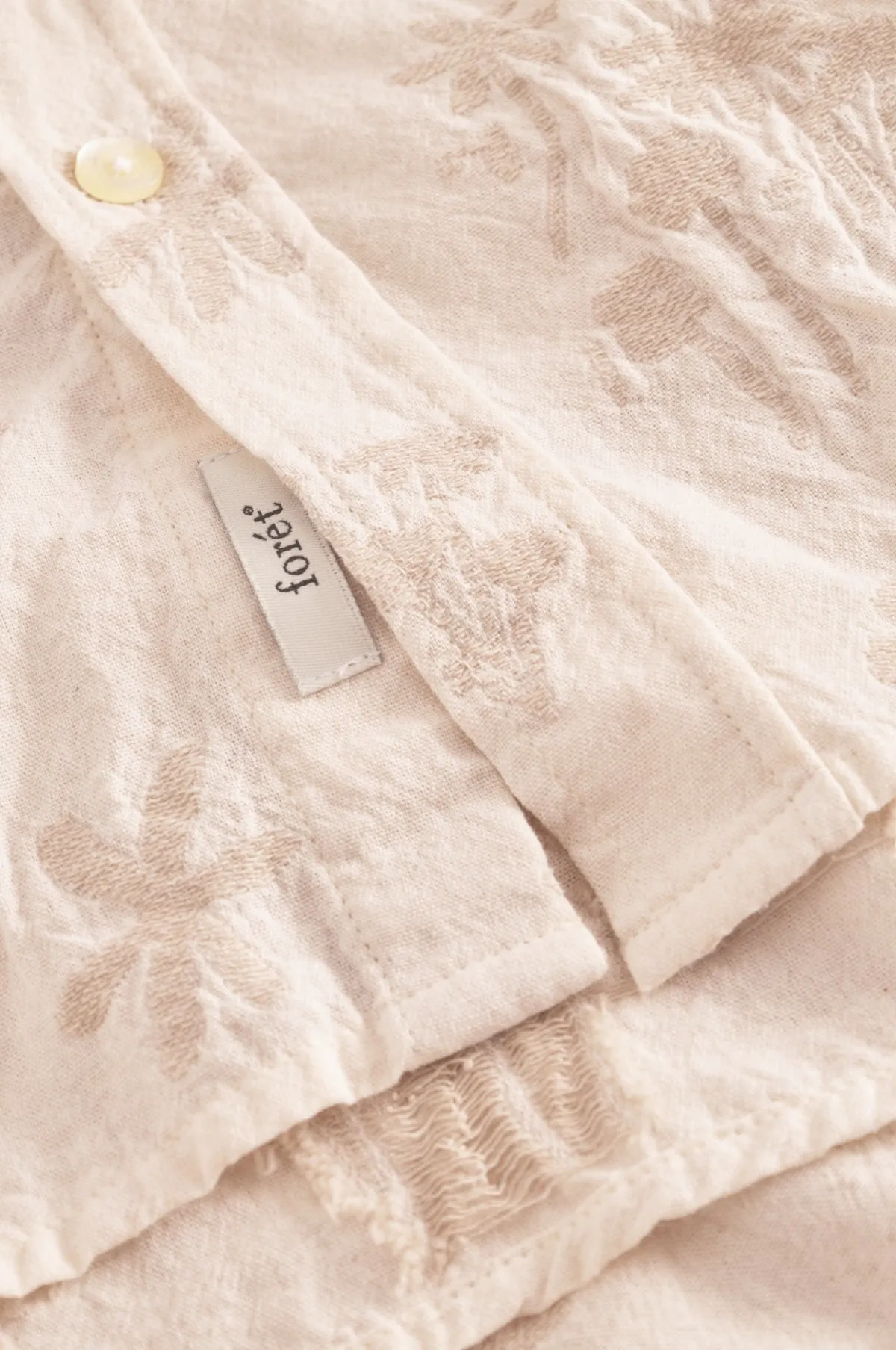 Hornet Flower Jacquard Shirt Cloud