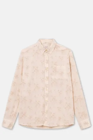 Hornet Flower Jacquard Shirt Cloud