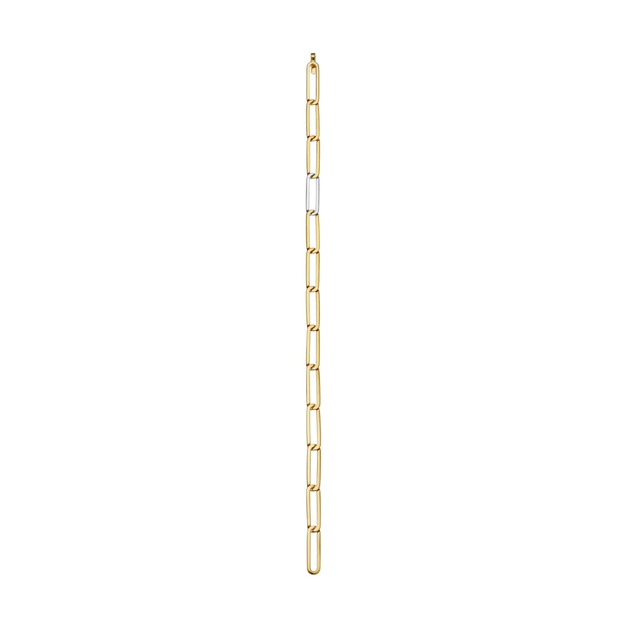 Inhaling Him Small Gold Plated Bracelet