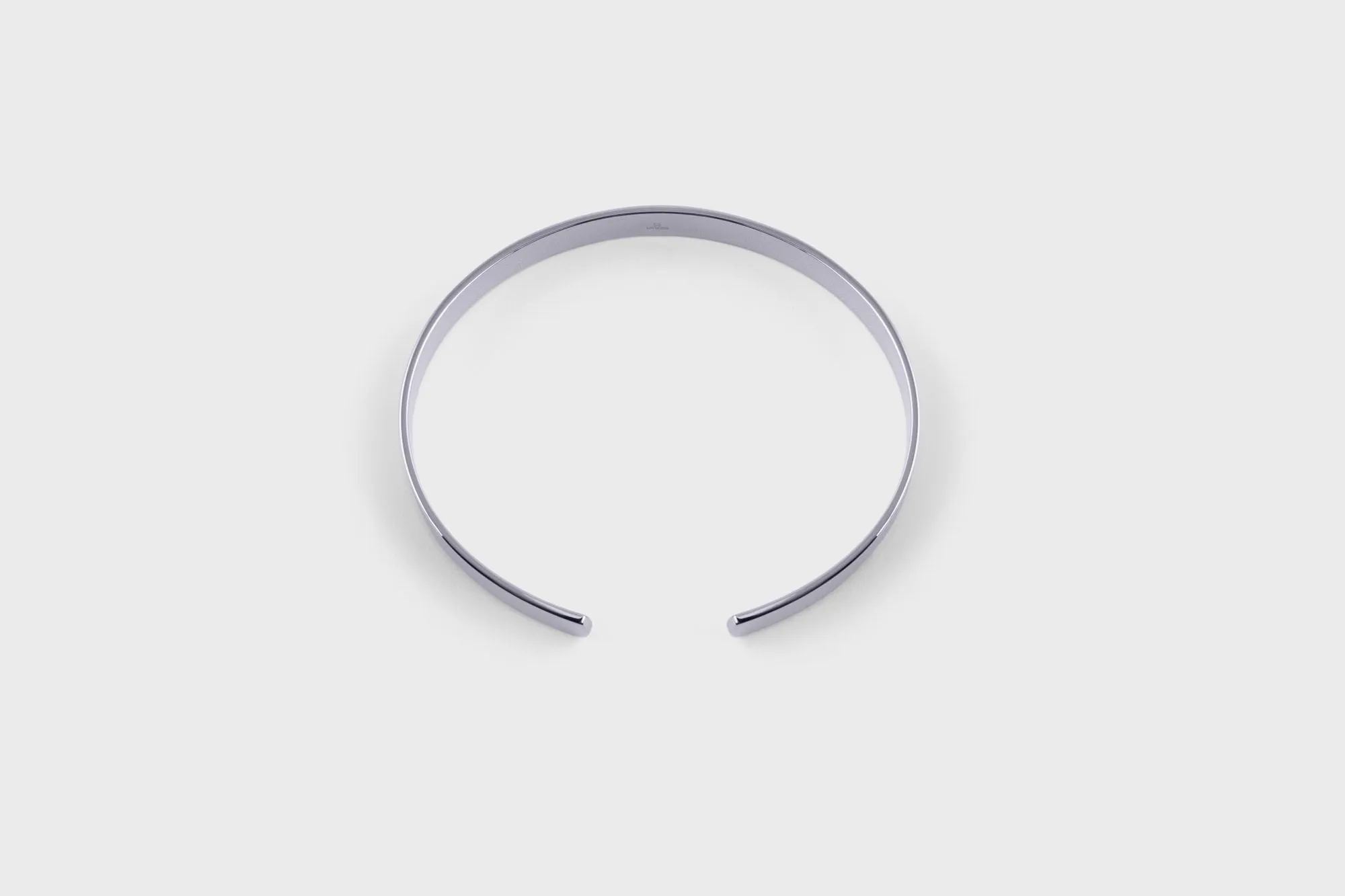 IX Cuff Silver Bangle