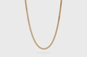 IX Curb 14K Gold Necklace