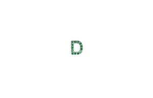 IX D Silver Stud w. Zirconia